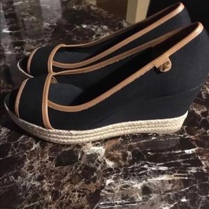 **SOLD on Mercari** NWOT Tory Burch wedges